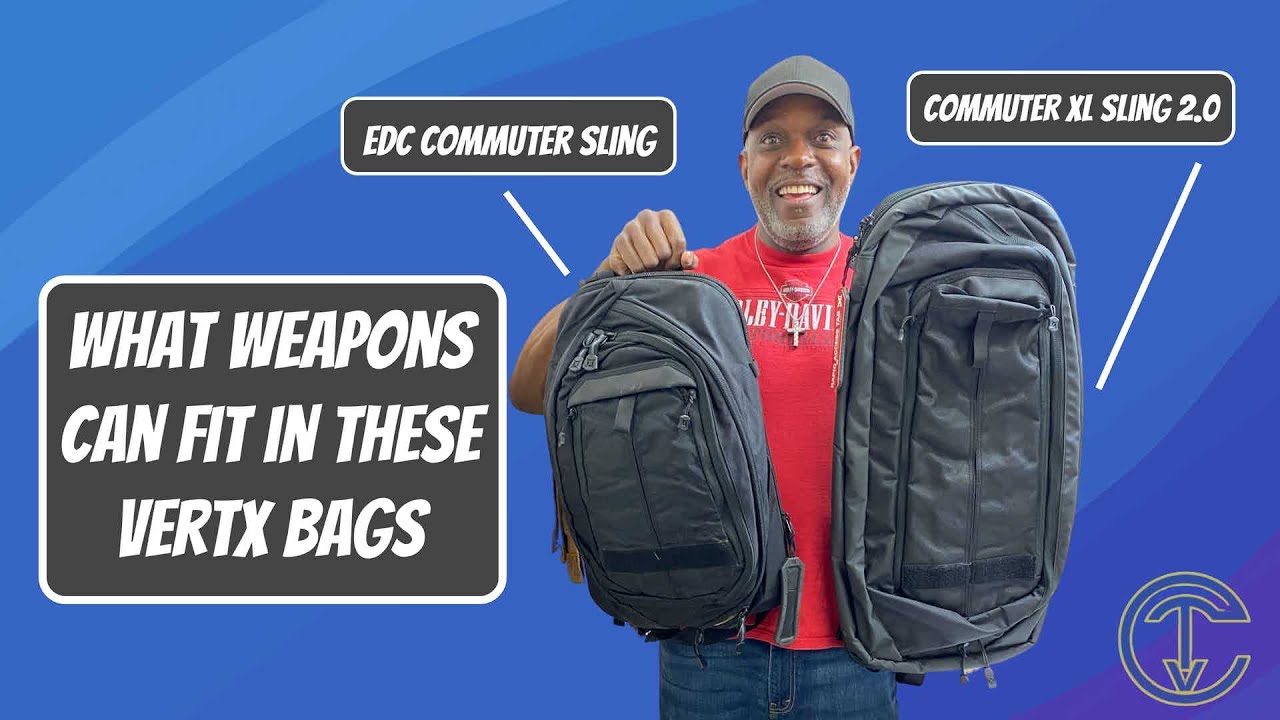 What weapons can fit in these Vertx bags?