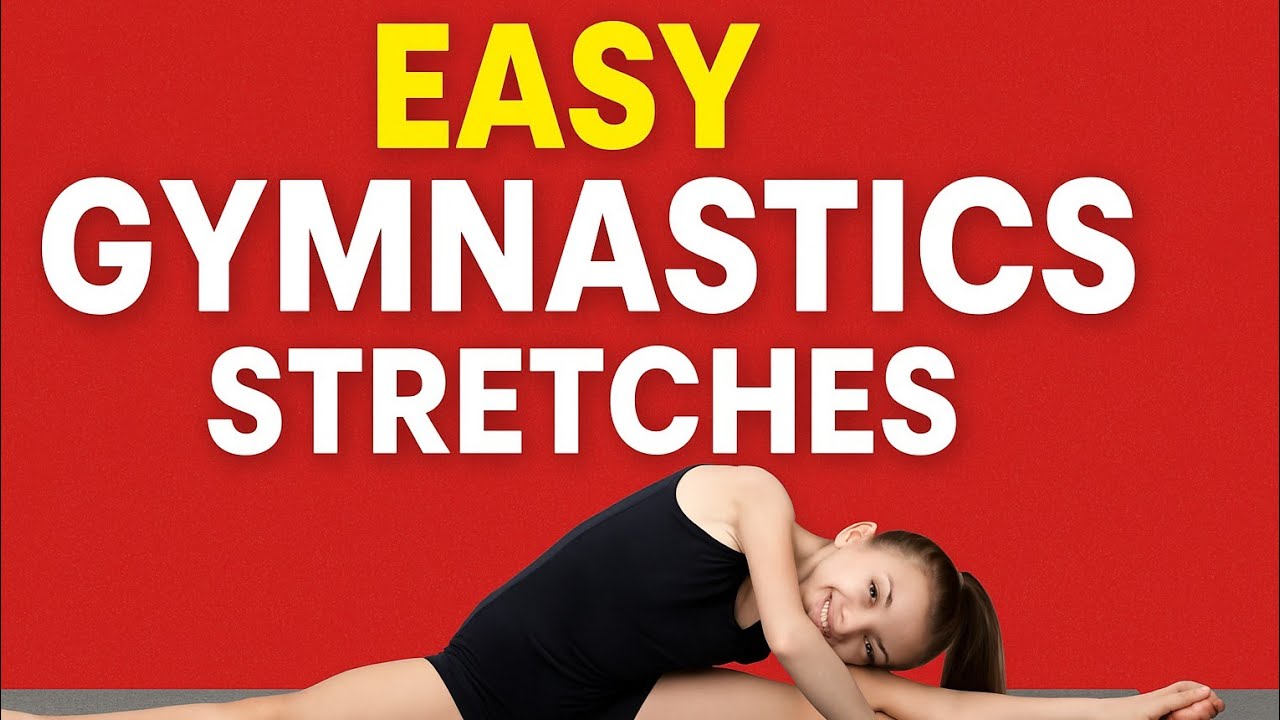 Easy Gymnastics stretches for beginners #gymnast #gymnastics #beginners #easy #howto #funny