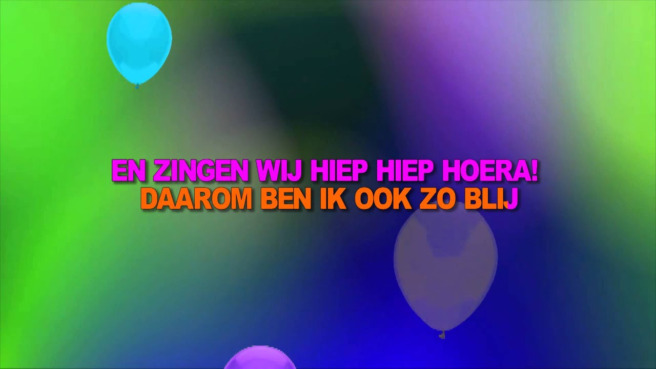 H&eacute; Kanjer dit is je verjaardag