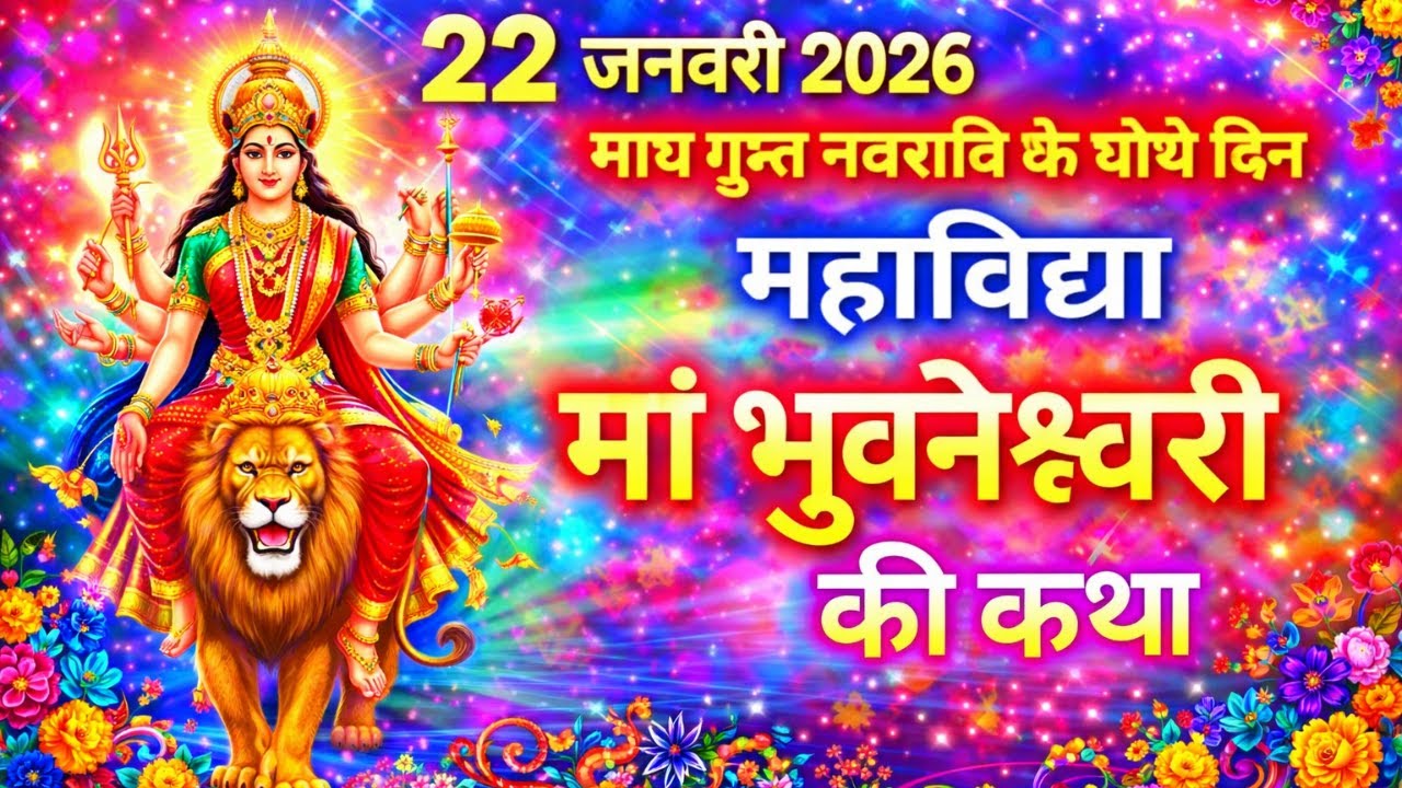 माघ गुप्त नवरात्रि चौथा दिन: महाविद्या माँ भुवनेश्वरी और माँ कुष्मांडा की दिव्य कथा | Day 4