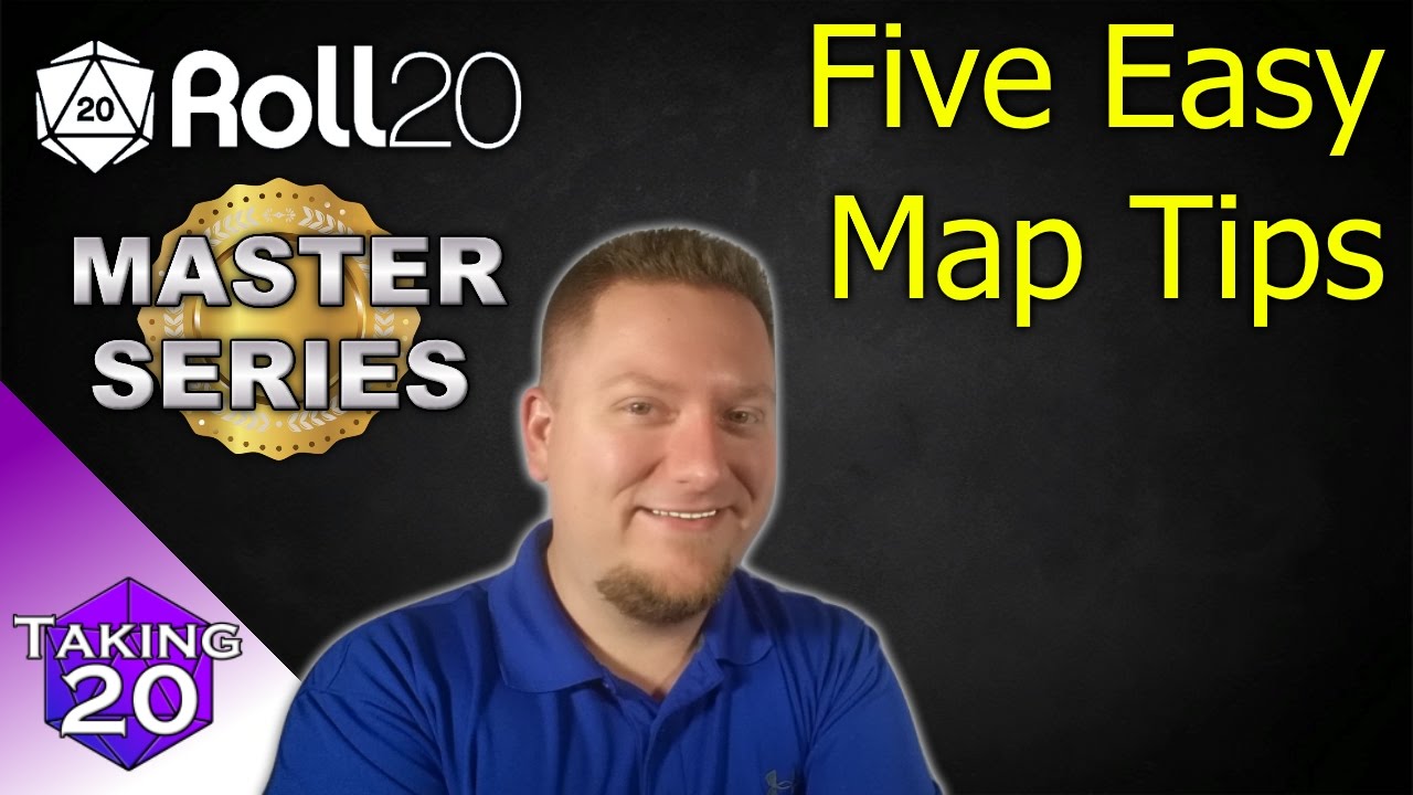 Roll20 Master Series - 5 Easy Tips to Align, Build & Create Maps