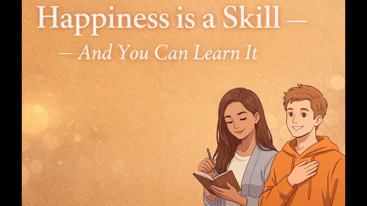 Happiness Is a Skill | Learn How to Be Happy | English Made Easy#HappinessIsASkill