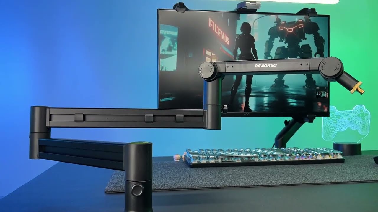 AK-58i (AK59) Boom Arm Ultimate upgrade for your streaming, gaming, recording, or work setup