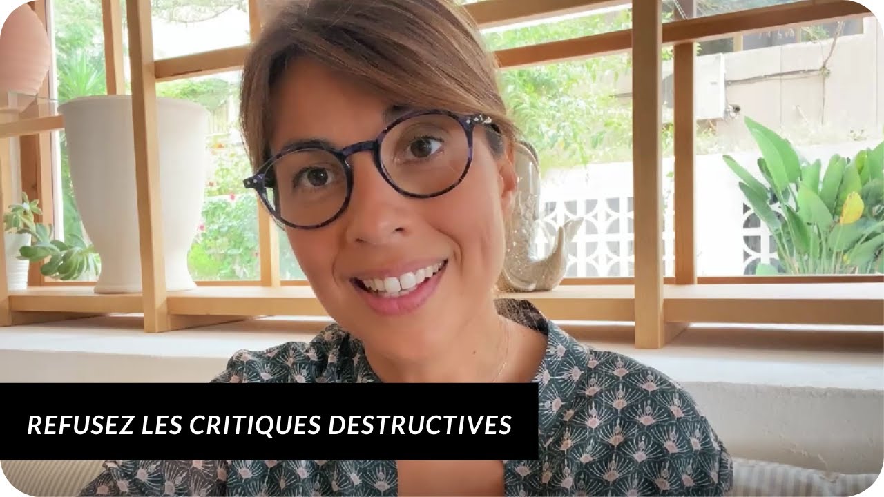 Comment g&eacute;rer les critiques et refuser la critique destructive  !