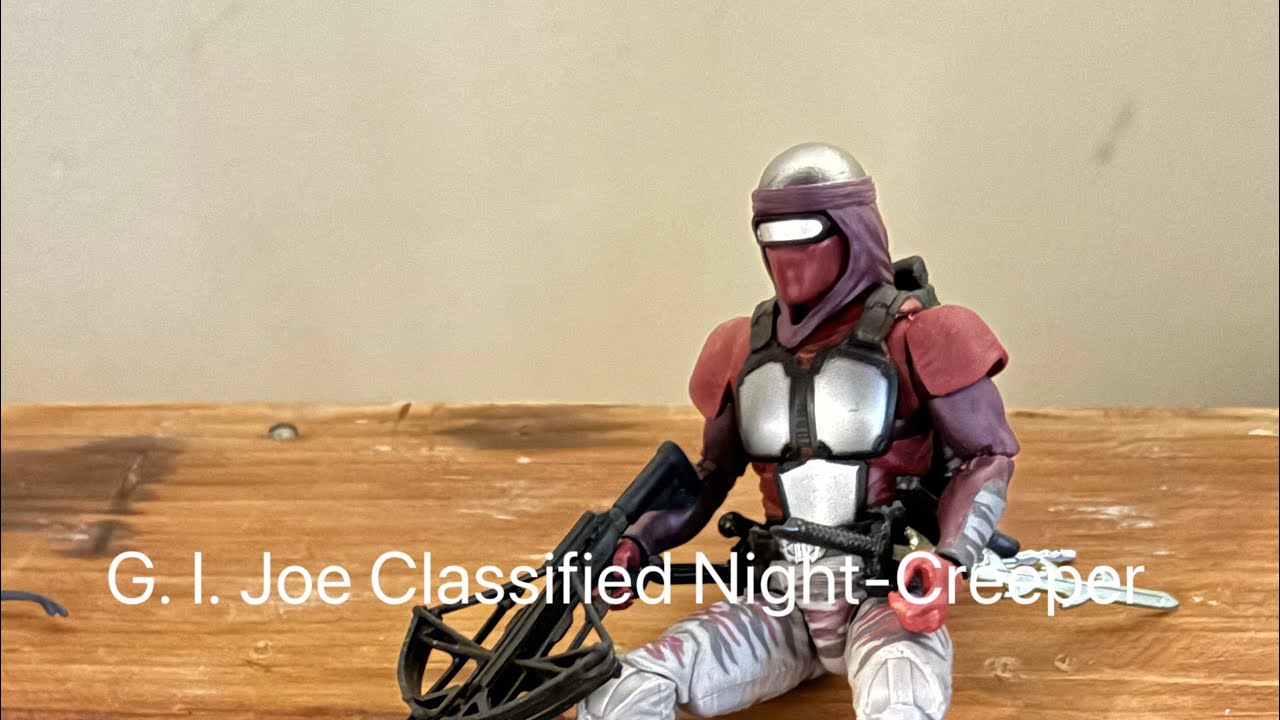 G. I. Joe Classified Series #121 Night Creeper Review 