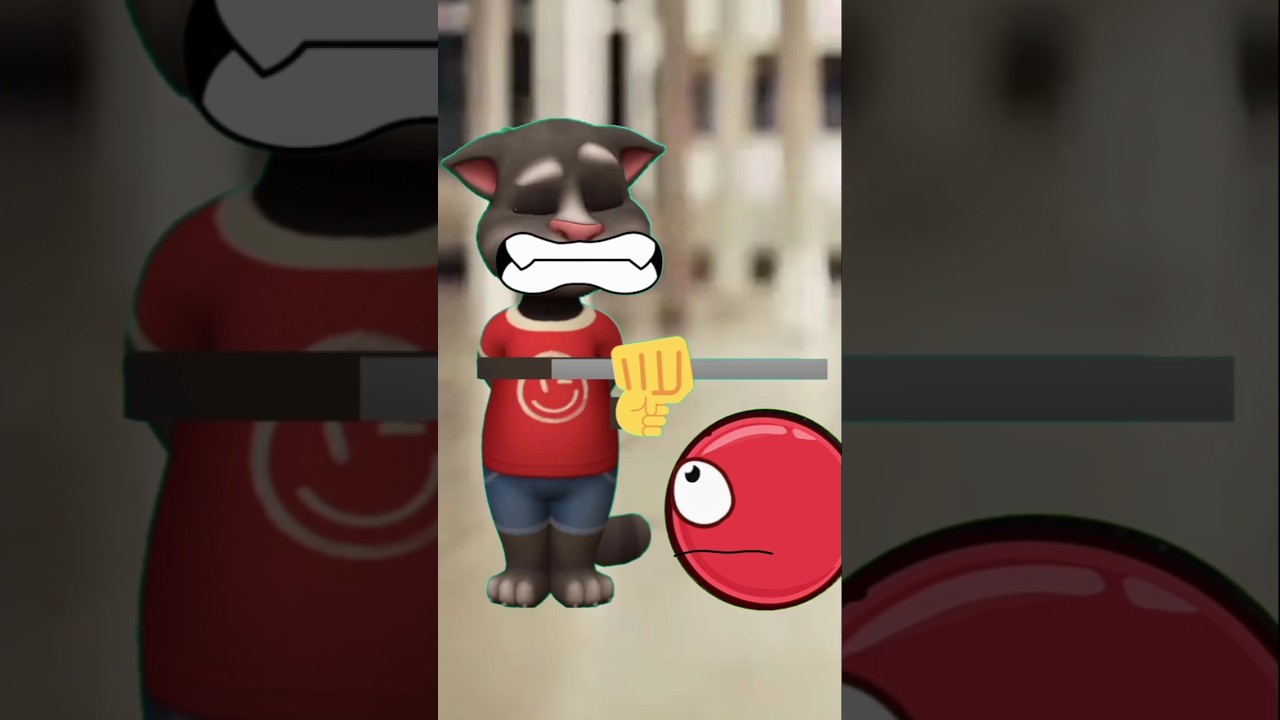 Hey get out of here this is my red ball #redball #animation