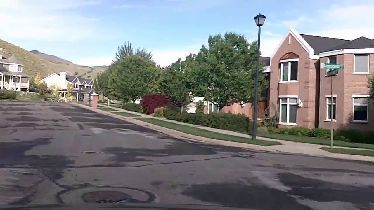 Driving Around Salt Lake City, Utah Time Lapse