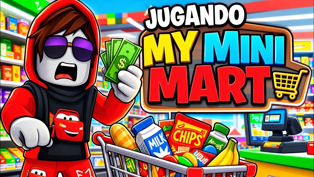 Jugando a my mini mart🏪🏪
