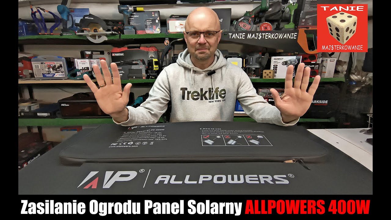 Autonomiczny System Zasilania Ogrodu Prądem ALLPOWERS Solar Panel + R2500 - Niech Moc Będzie z Wami!