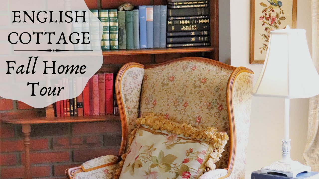Fall Decor Ideas English Cottage Home Tour with Thrifted Home Décor