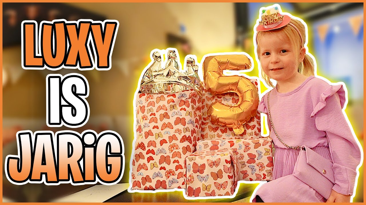 HOERA! LUXY iS VANDAAG JARiG 🥳 ( 5 jaar) | Bellinga Vlog #2735