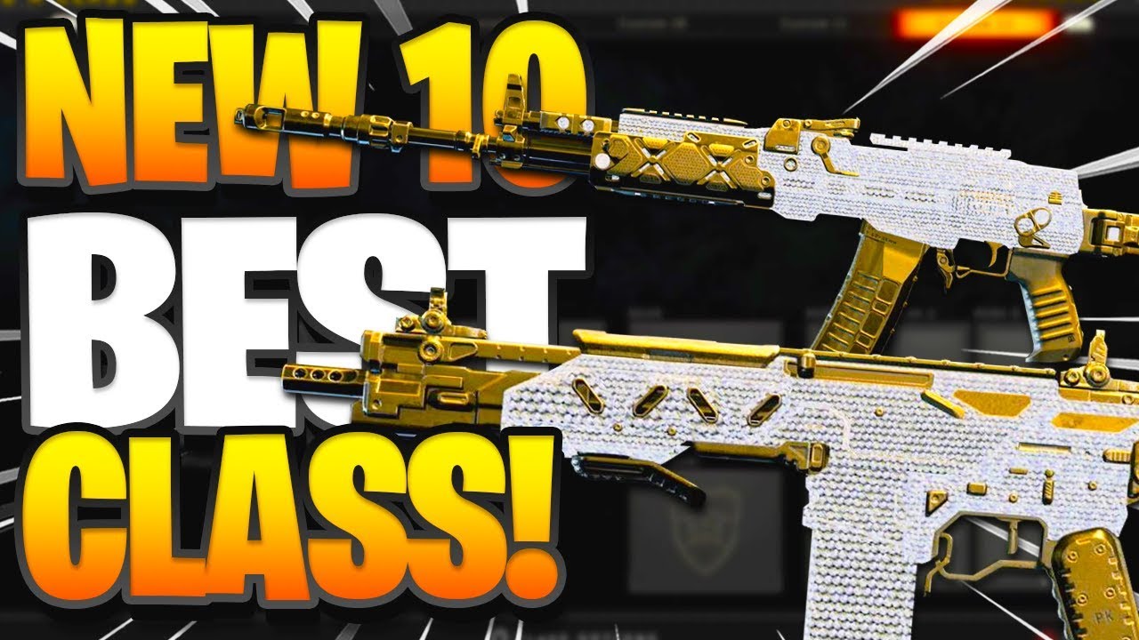 NEW 10 BEST CLASS SETUPS COD BO4! (BEST CLASS SETUP AFTER UPDATE) - COD BO4 1.24 UPDATE
