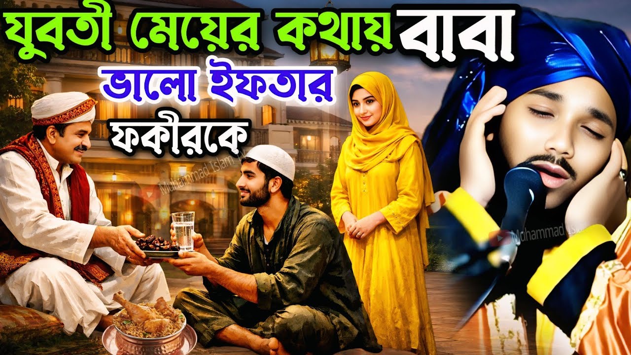 যুবতী মেয়ের কথায় বাবা ভালো ইফতার দিলেন ফকিরকে┋obaidul islam waz ┋obaidullah jalsa┋9734312440┋jalss
