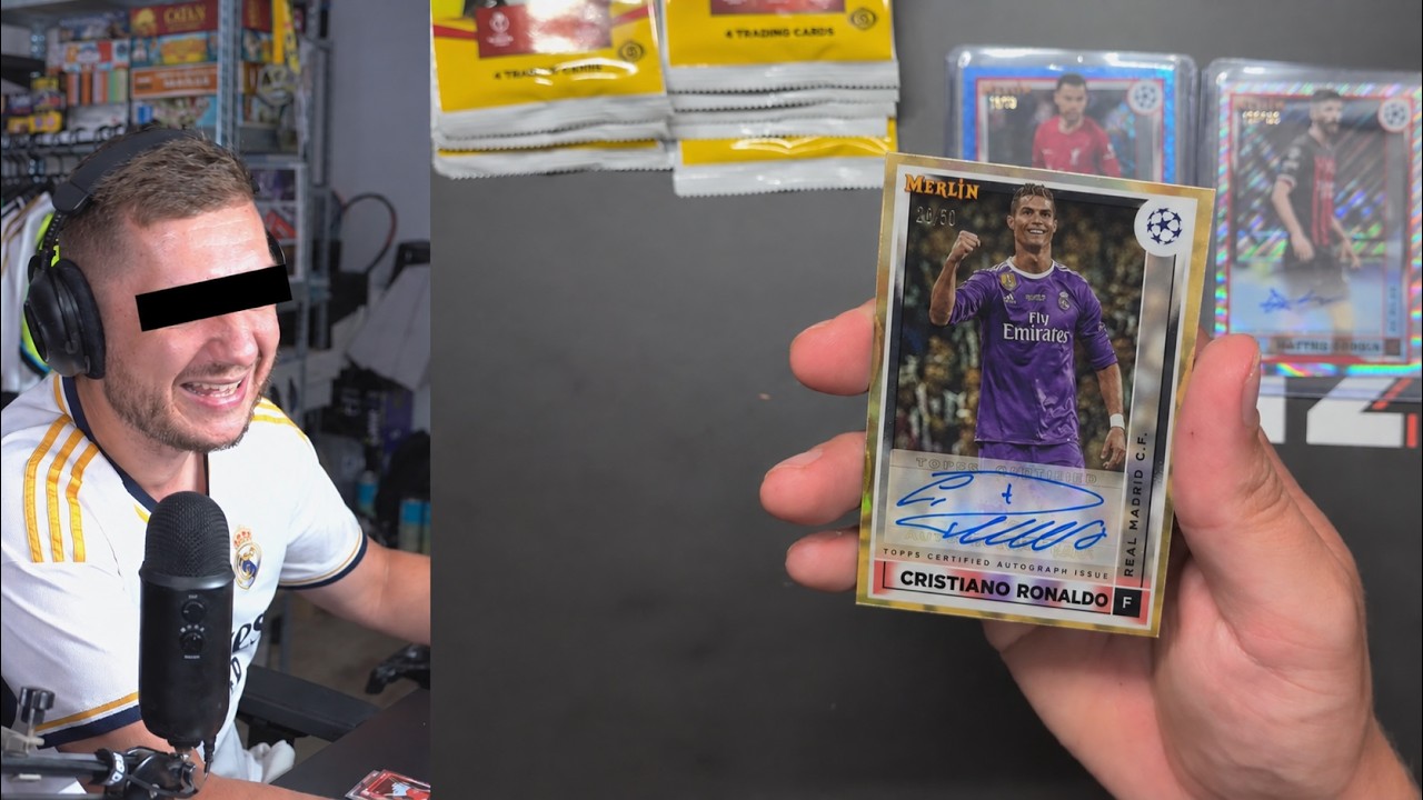 OTWIERAM KOLEJNY BOX Z SZANĄ NA CRISTIANO RONALDO W AUTOGRAFIE!!