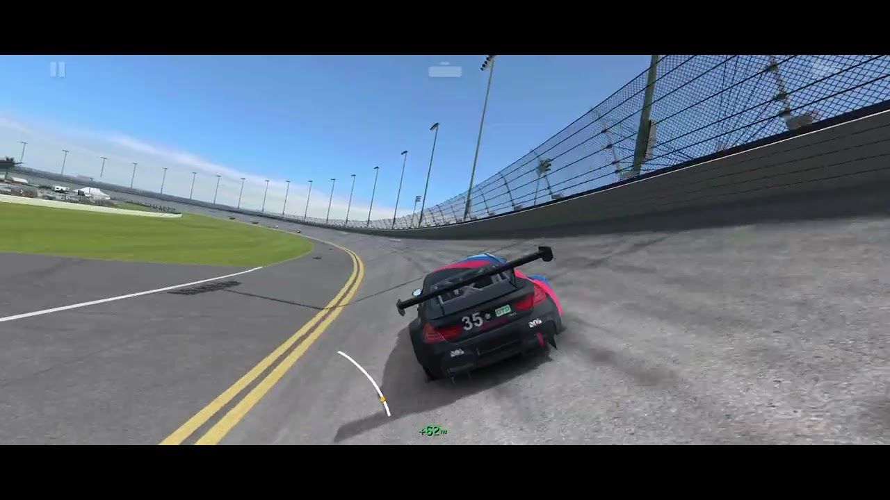 Real Racing3 BMW M6 GT3 at Daytona international Speedway