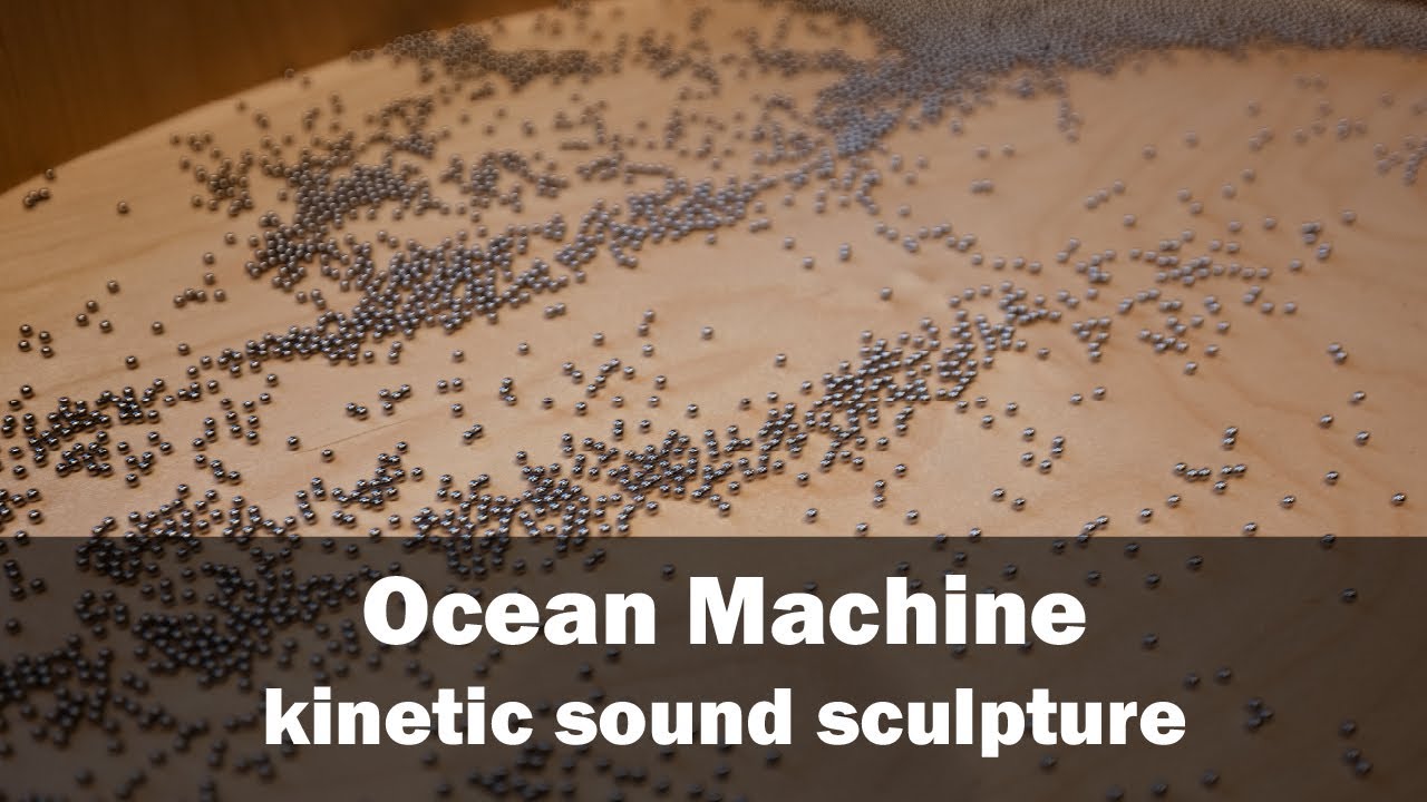 Ocean Machine (2022) - Kinetic sound sculpture