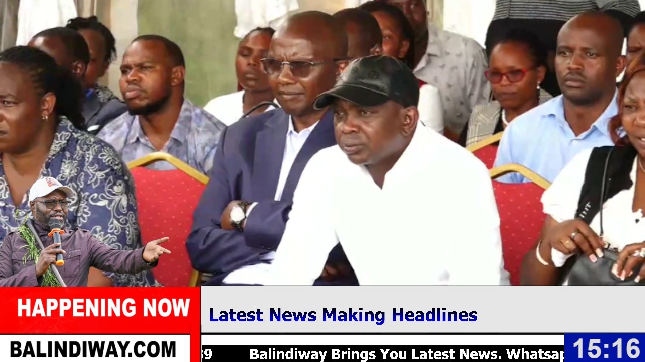 Emotions High in Emurua Dikir, Narok County as leaders visit the home of MP Johana Ngeno!