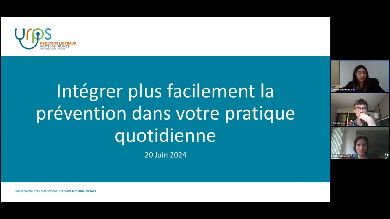 MedPREV : un outil pour intégrer la prévention dans votre pratique