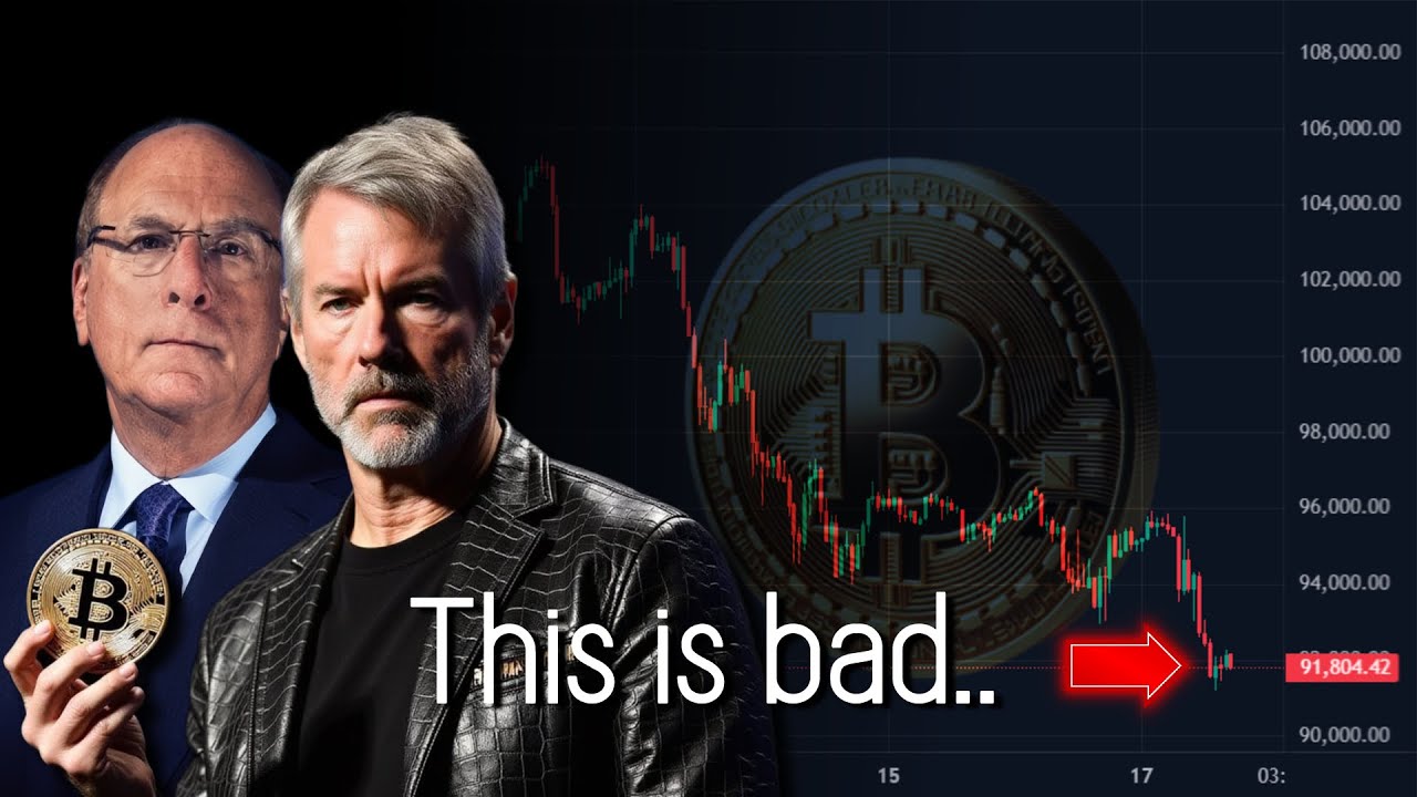 Bitcoin's Brutal Dump: Saylor Ousted? BlackRock's Record ETF Sell-Off!