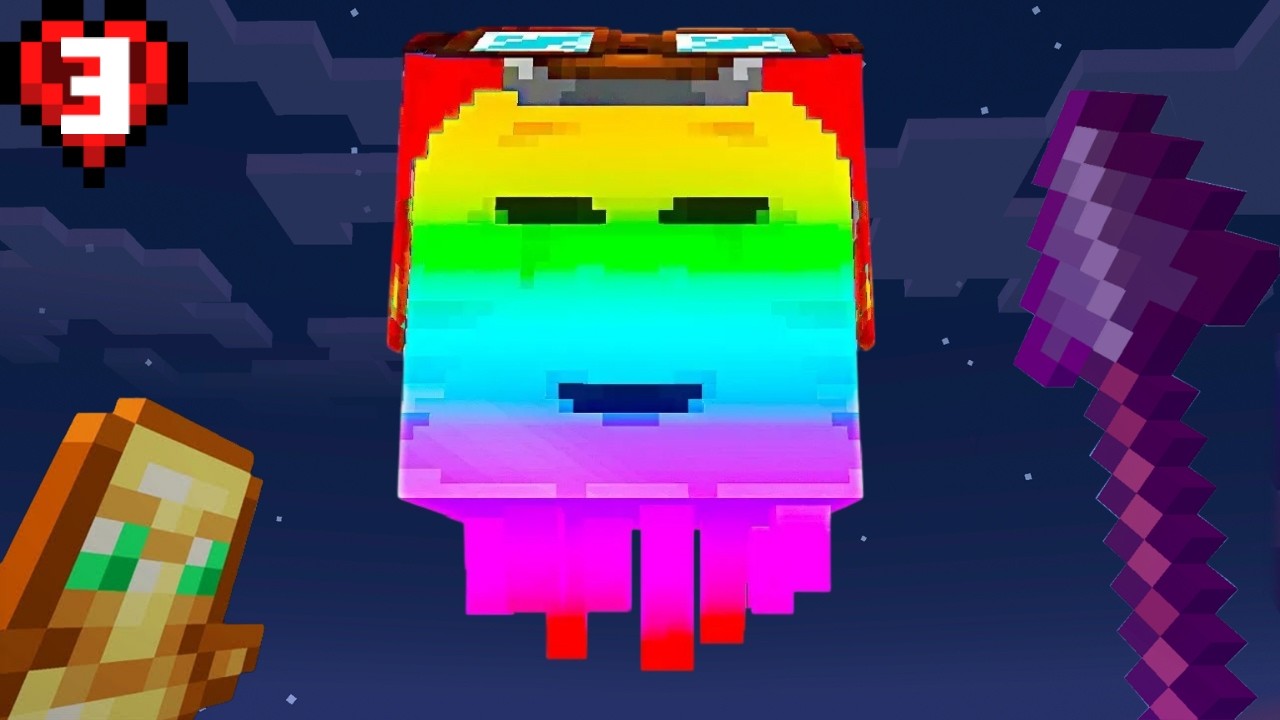 Minecraft'ın EN NADİR Canlılarına MIZRAKLA Tek Attım..