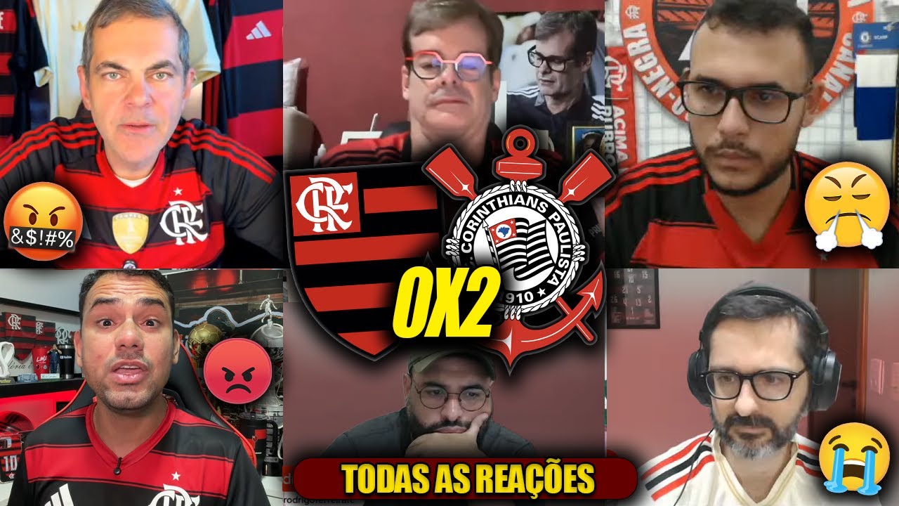 TODAS as REAÇÕES dos FLAMENGUISTAS - FLAMENGO 0X2 CORINTHIANS - SUPERCOPA 2026 - VICE CHEIRINHO