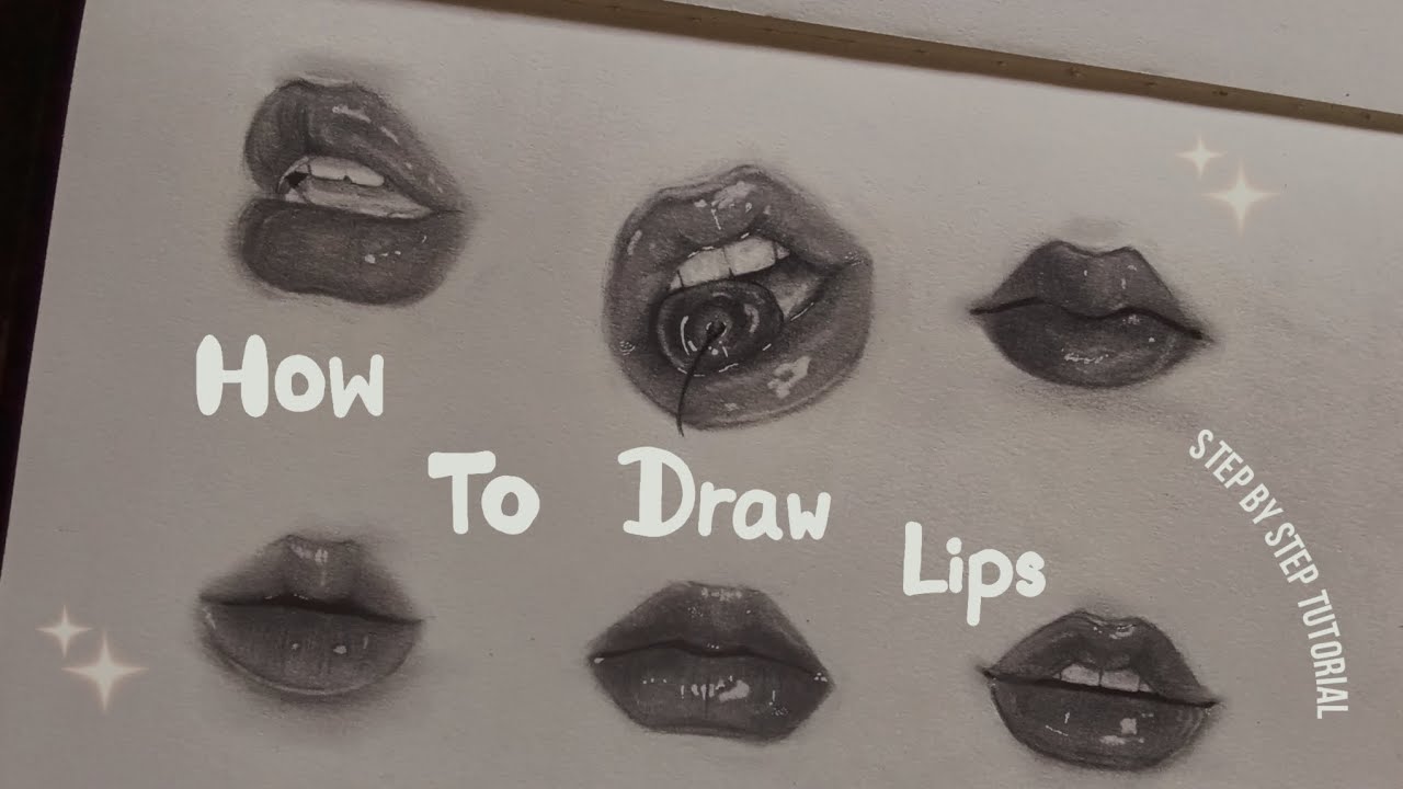 How to draw different lips? 💋💋
