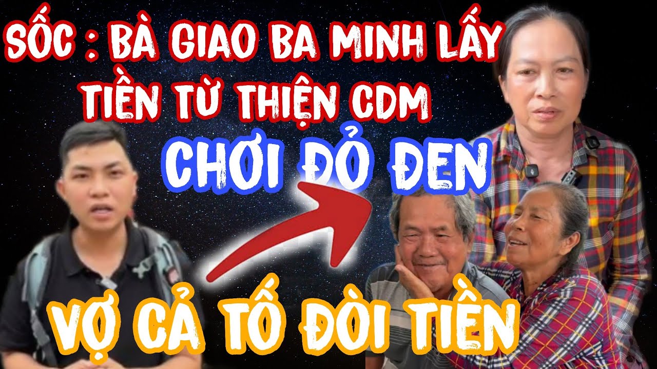 Biến Căng Vợ Cả n&oacute;i hết V/c b&agrave; Giao Ba Minh b&aacute;n đất lấy tiền đỏ đen...Sang nh&agrave; đối chất lộ sự thật 