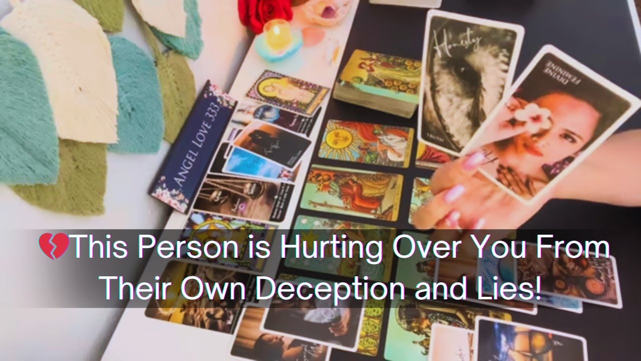 💔 This Person is Hurting Over You From Their Own Deception and Lies! Love Tarot Reading Soulmate