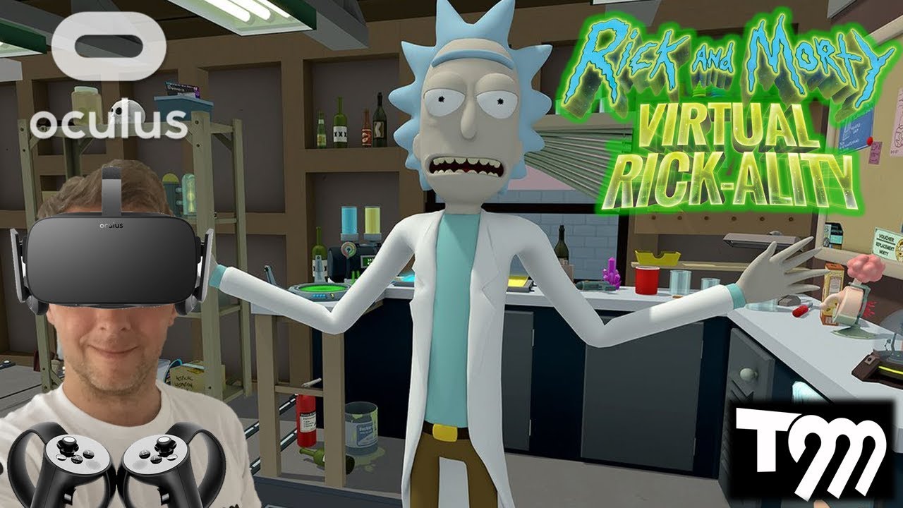 Rick and Morty: VIRTUAL RICK-ALITY VR Gameplay (Oculus Rift VR + Touch Gameplay)