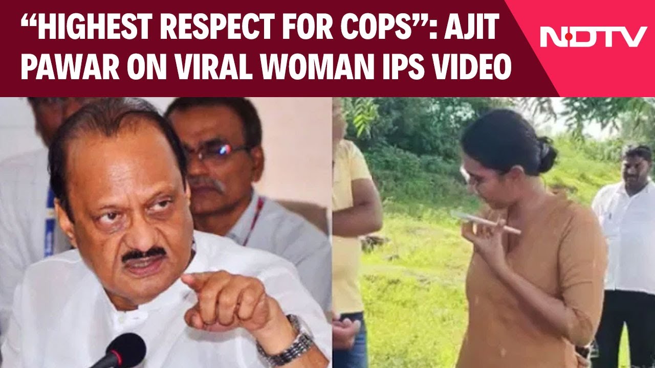 Ajit Pawar Audio Clip | 'Intention Wasn't To Interfere But...': Ajit Pawar On Viral Woman IPS Video