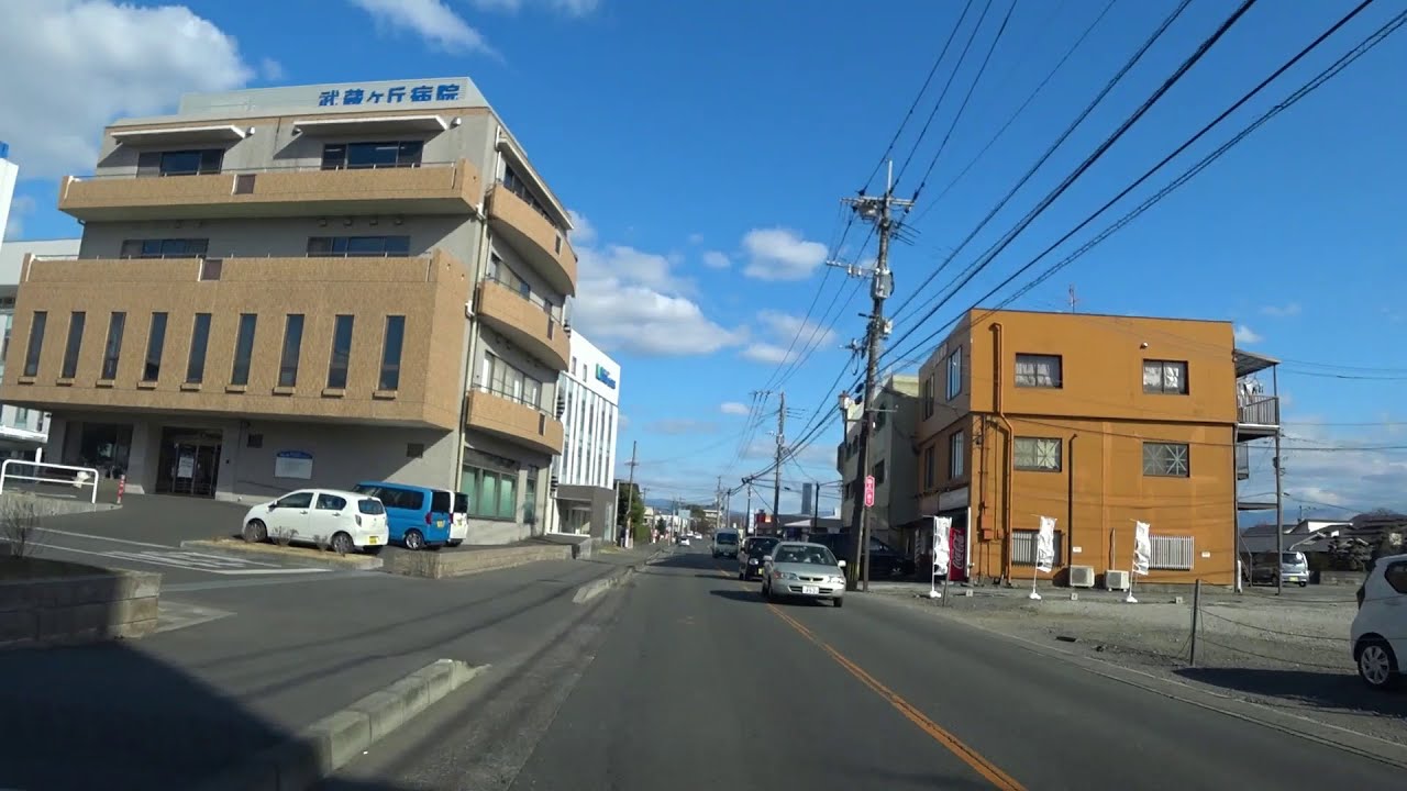 2020/12　熊本県熊本市立楠中学校と龍田小学校の周辺を車で回って記録してみました