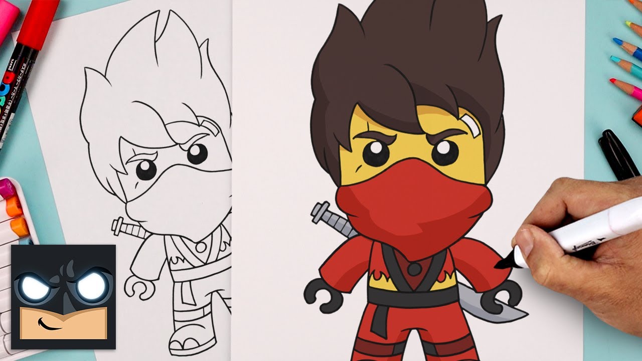 How To Draw Kai | Ninjago