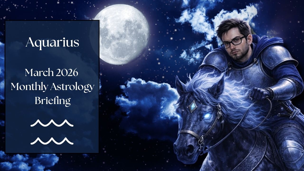Aquarius March 2026 Monthly Astrology Briefing