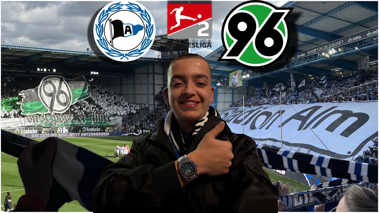 Drama bis zur letzten Minute🔥|Freundschaftsduell⚽️|Arminia Bielefeld gegen Hannover 96💪🏽|Stadionvlog