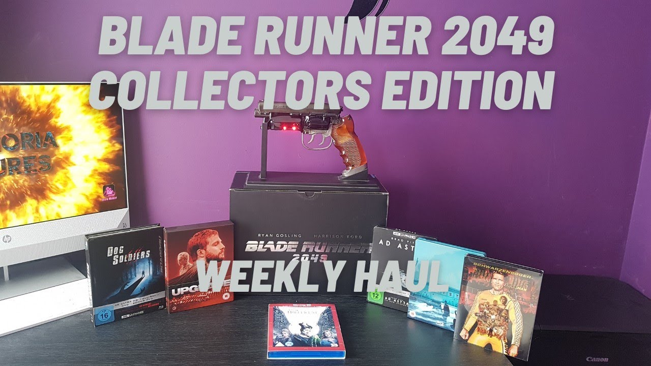 Blade Runner 2049 Limited Edition Blu-Ray Deckard Gun And Some Random Pickups.