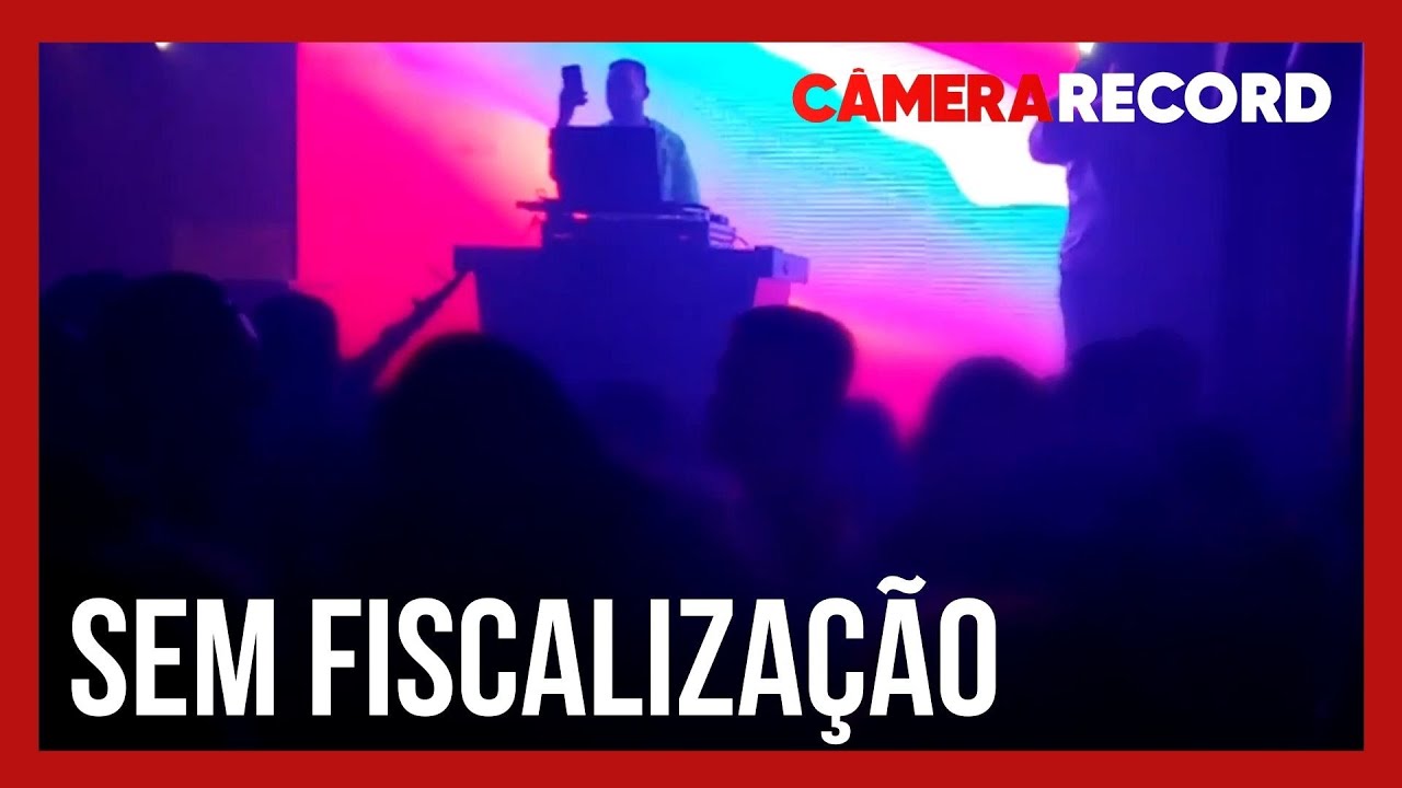 Equipe do C&acirc;mera Record registra falhas na fiscaliza&ccedil;&atilde;o de eventos clandestinos