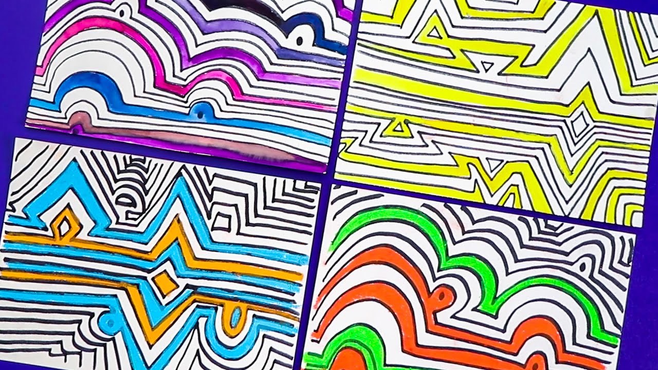 Hundertwasser – Online Learning Module 2: Contour Lines | Zart Art