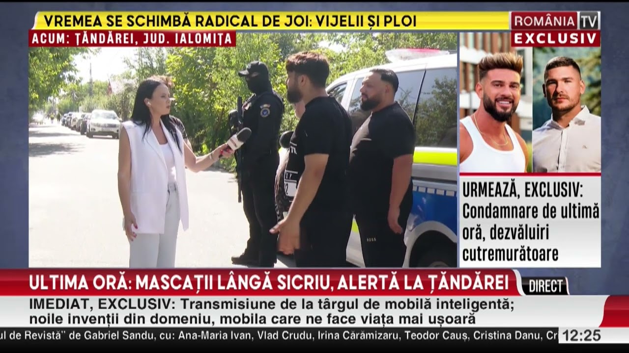 Mascatii langa sicriu, alerta la Tandarei