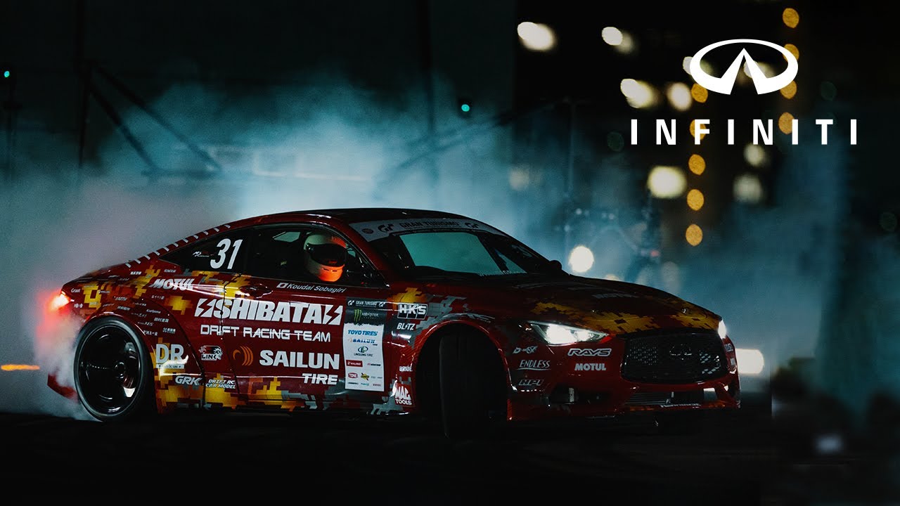 1,000HP INFINITI Q60: Drifting at the Docks