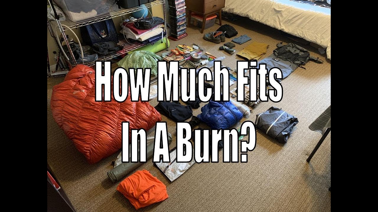 How much stuff can you fit in an MLD Burn?