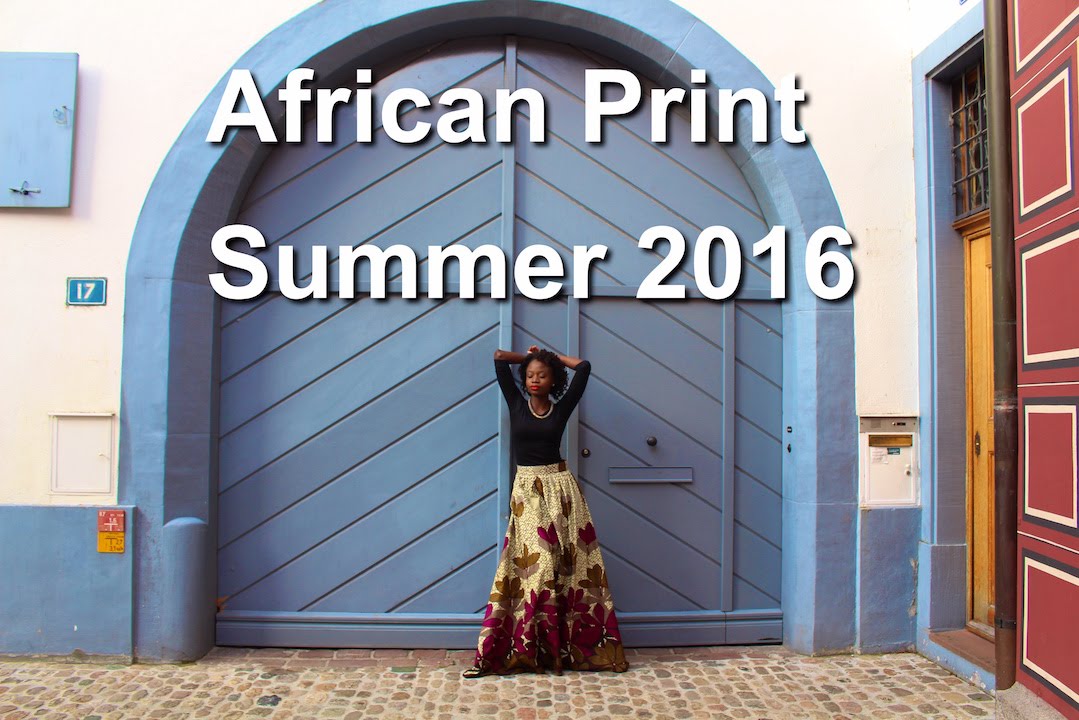 African Print Lookbook Summer 2016 (What I wore)