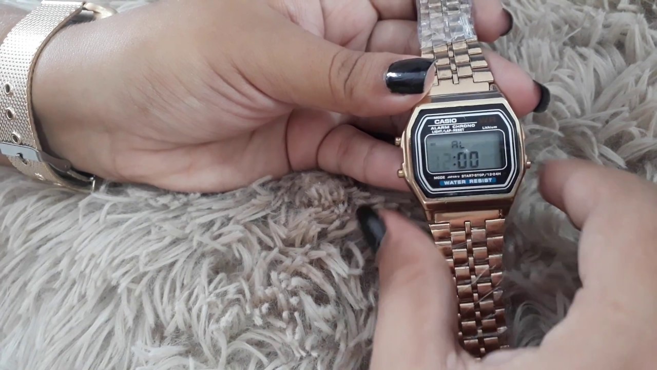 COMO AJUSTAR DATA E HORA RELOGIO MODELO CASIO