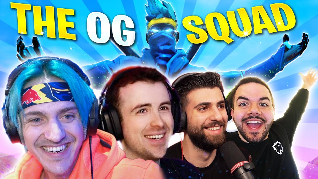 THE OG SQUAD RETURNS!!! - Fortnite W/ CouRage, SypherPk & DrLupo