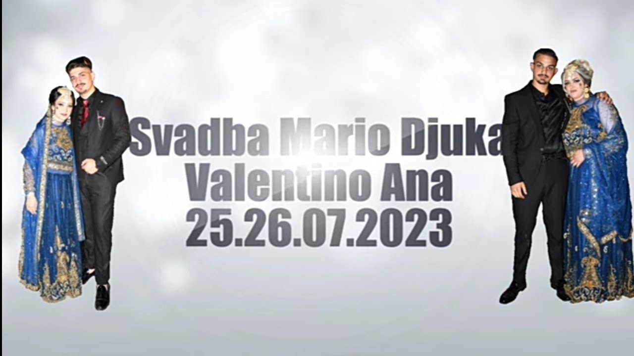 Svadba Mario Djuka Valentino Ana 25,26 07 2023part3 Studio Vranje4k