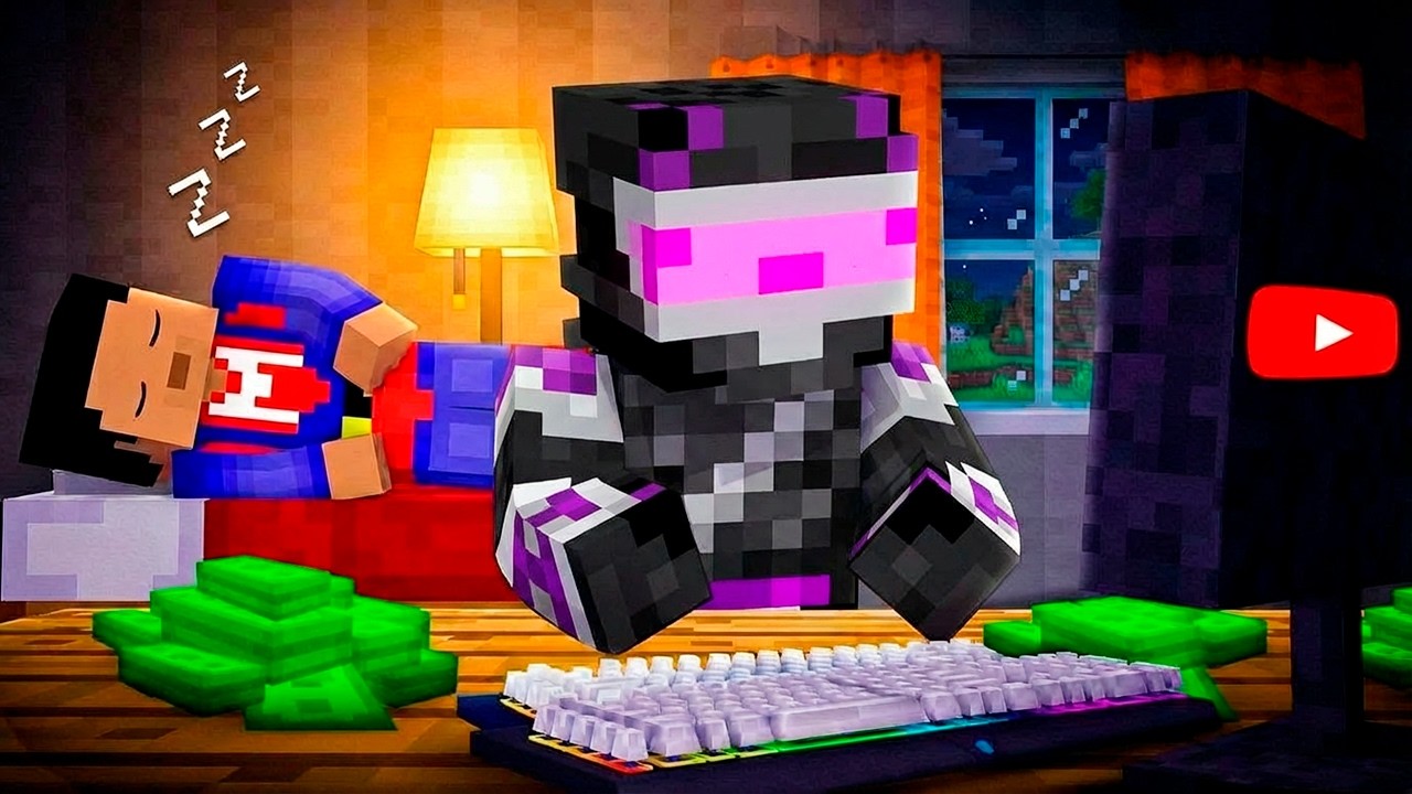 WHITEZUNDER ROBA el CANAL de ELYAS en Minecraft
