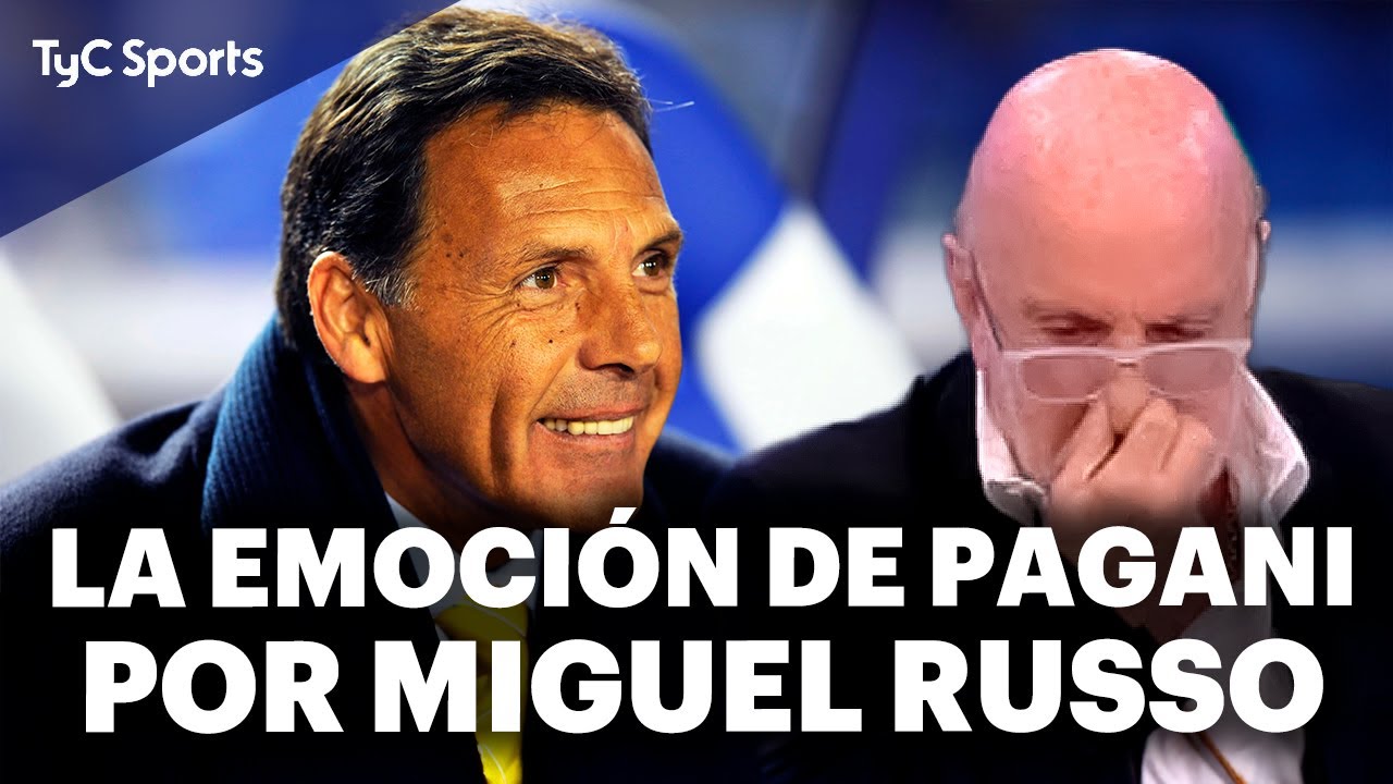 El SENTIDO ADIÓS de PAGANI para MIGUEL ÁNGEL RUSSO🥺
