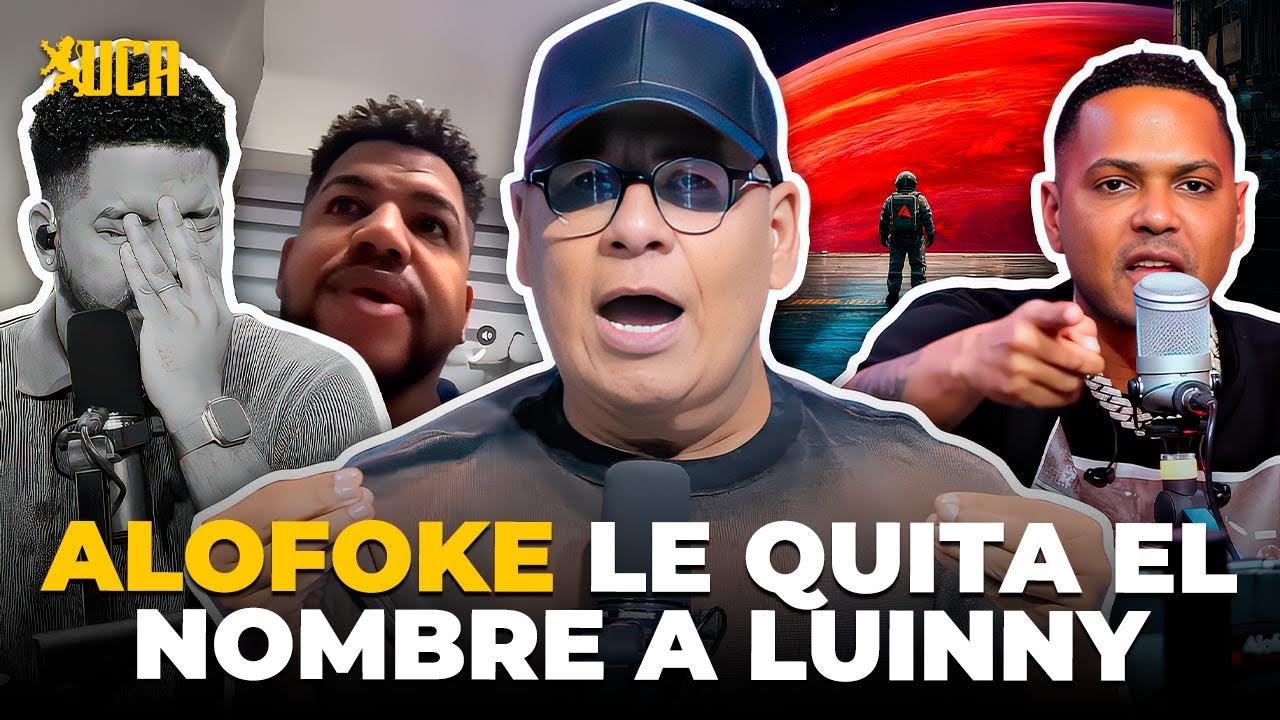 ALOFOKE LE QUITA EL NOMBRE A LUINNY Y BREA PROMETE DEVOLV&Eacute;RSELO