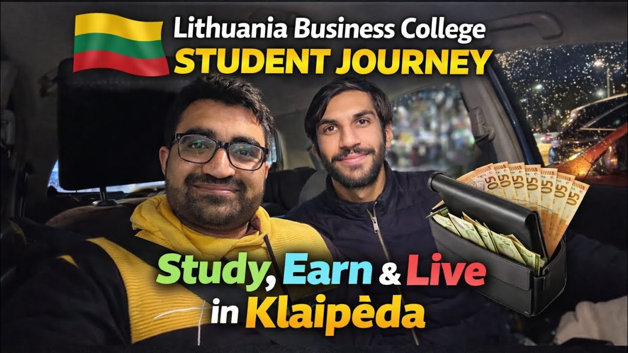 Study in Klapidea, Lithuania 2026 | Lithuania Business College Student Journey 