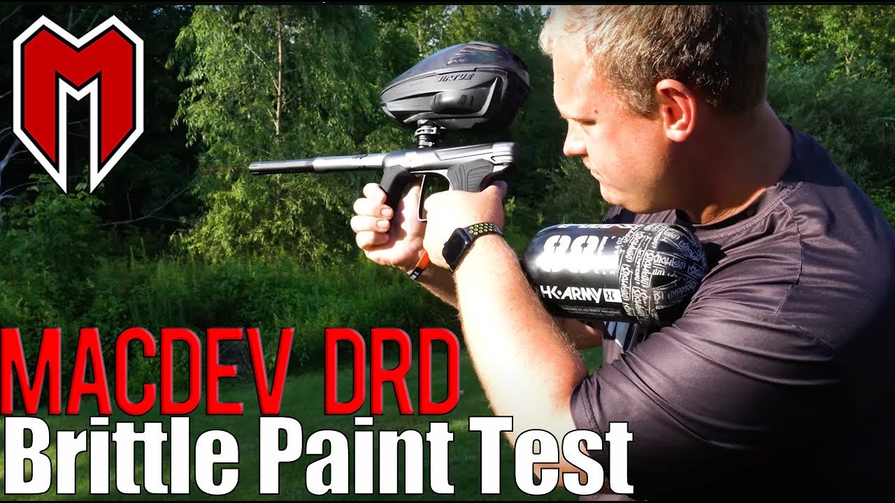Тест производительности MacDev DRD: подходит ли хрупкая краска?