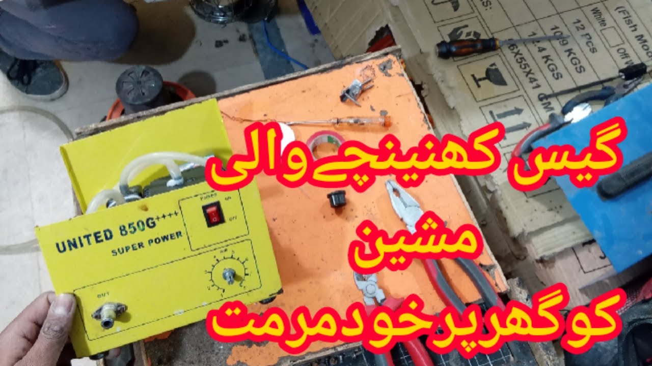 How to repair Gas compressor 850G // kada Gas compressor